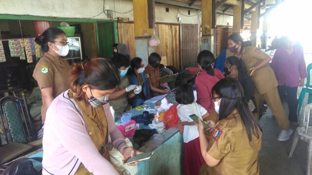 Tim Dari Beberapa Dinas Lakukan Sidak Di Pasar Tradisional Makale
