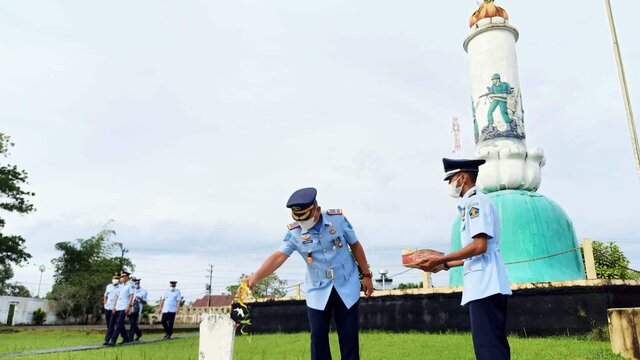 Peringati HBP Ke-58, Kalapas Tanjungpandan Pimpin Ziarah Dan Tabur Bunga