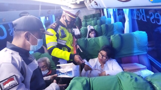 Polres Tana Toraja Bersama Jajaran Lakukan Giat Pam Ops Ketupat