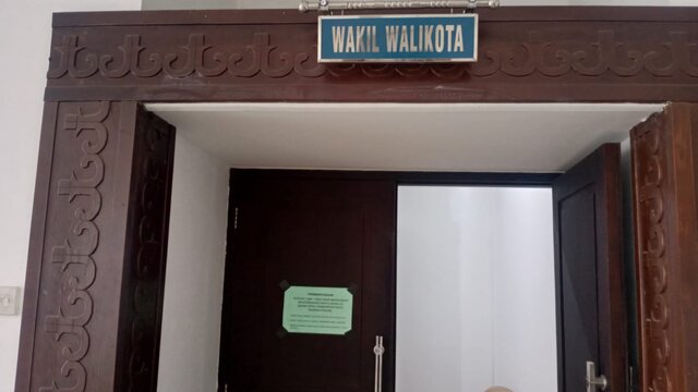 Ruang Kerja Wakil Walikota Pangkalpinang Bagai Ruang Tak Berpenghuni
