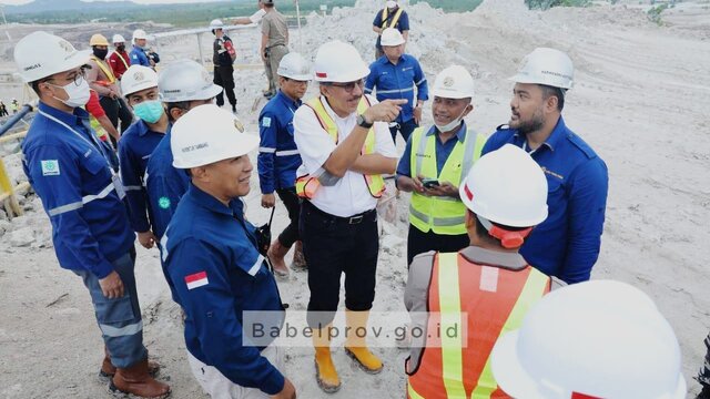Pj Gubernur Babel Ingatkan Pemegang IUP Lakukan Reklamasi Berkelanjutan