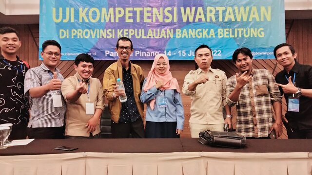 UKW Ke-8 PWI Babel Resmi Ditutup, Ini Pesan Direktur UKW Pusat