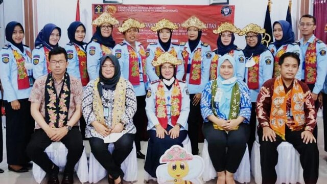 Dihadapan Tim Penilai, Lapas PP Pangkalpinang Optimis Raih WBBM