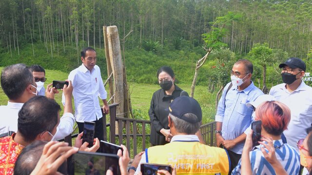 Presiden Jokowi Optimistis Pembangunan Infrastruktur di IKN Berjalan Lancar