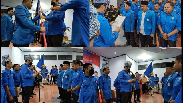 Restu Tangaka Resmi Dilantik Sebagai Ketua DPD II KNPI Tana Toraja