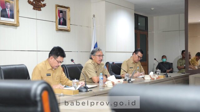 Inilah Pendapat Dan Saran Pj Gubernur Babel Kepada Perangkat Daerah