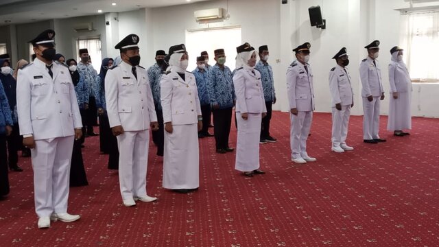 Walikota Pangkalpinang Lantik Pejabat Administrator, Pengawas dan Sub Koordinator, Inilah Daftarnya