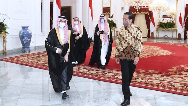 Bahas Soal Haji Hingga Ekonomi, Presiden Jokowi Terima Kunjungan Menlu Arab Saudi