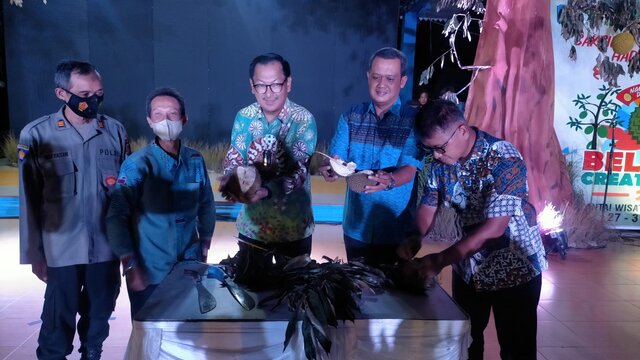 Pembukaan Malam Pertama Belitong Ekonomi Creative Tahun 2022