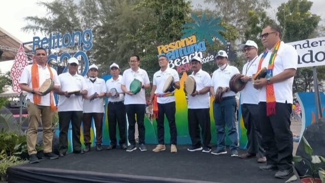 Pesona Belitong Beach 2022 Secara Resmi Dibuka Oleh Sandiaga Uno 