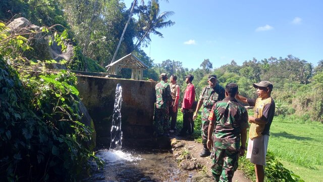 Dandim 1615/Lotim Kembali Launching Pompa Hydram di 10 Titik 