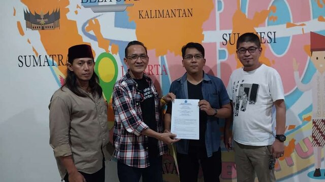 DPD PJS Bangka Belitung Serahkan SK Kepengurusan DPC PJS Kabupaten Bangka