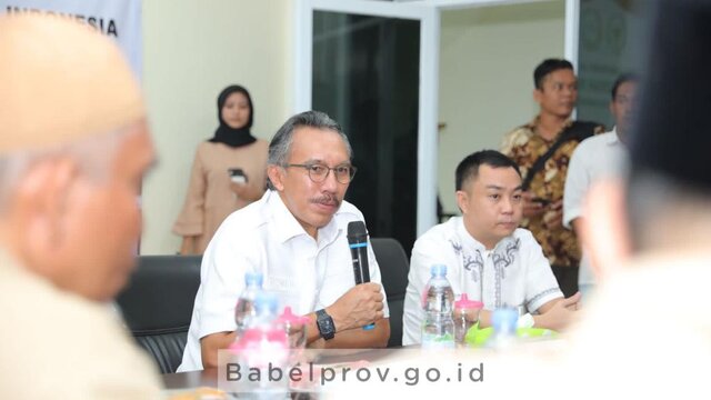 Pj Gubernur Ridwan Djamaluddin Hadiri Peresmian Kantor DPD RI Kep. Babel