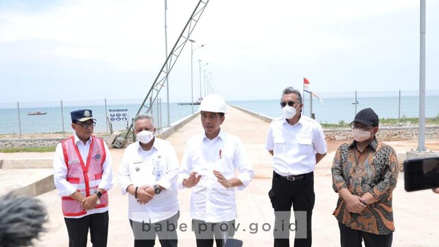 Presiden Jokowi: Progres Pembangunan Tanjung Ular Sudah 99 Persen 