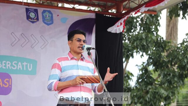 Sekda Babel Hadiri Pembukaan Festival Pelajar Nusantara Tahun 2022