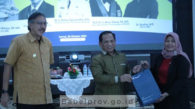 Pj Gubernur Babel Ridwan Djamaluddin Bicara Ekosistem Pertimahan Ideal 