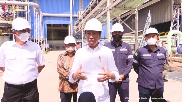 Presiden Jokowi Dorong PT Timah Ikuti Hilirisasi Nikel