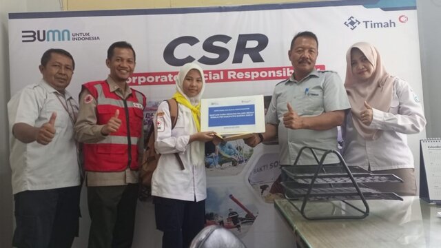 Ikuti Jumbara Nasional, PMR Bangka Barat Dapat Bantuan Dari PT Timah Tbk