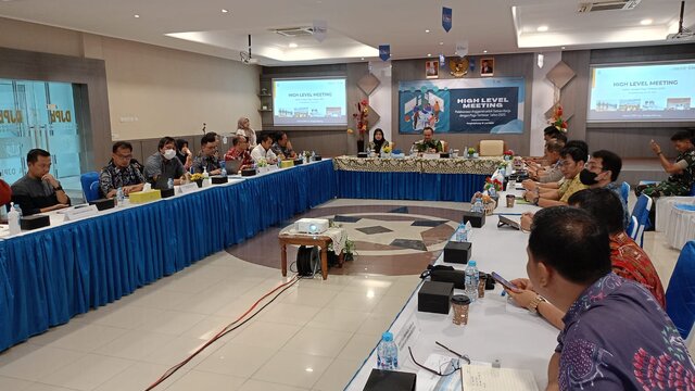 Kasiren 045/Gaya Hadiri High Level Meeting Pelaksanaan Anggaran Satker Pagu Terbesar Tahun 2023