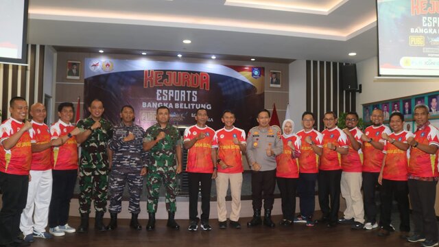 Danrem 045/Gaya Hadiri Pembukaan Kejurda Esports 2023