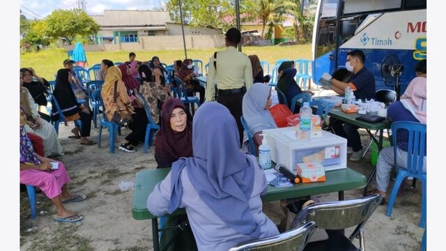 Warga Desa Terak Berharap Mobil Sehat PT Timah Tbk Bisa Datang Lagi
