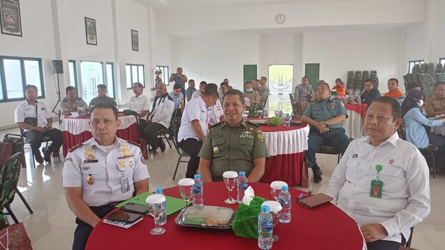 Korem 045/Gaya Adakan Komsos Dengan Aparat Pemerintah Provinsi Babel 