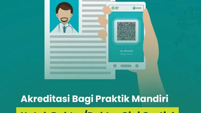Kemenkes RI Buka Kesempatan Dokter dan Dokter Gigi Ajukan Akreditasi Mandiri, Ini Caranya