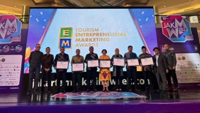 Deretan Destinasi dan Event Asli Indonesia Terima Penghargaan Tourism Entrepreneurial Marketing Awards