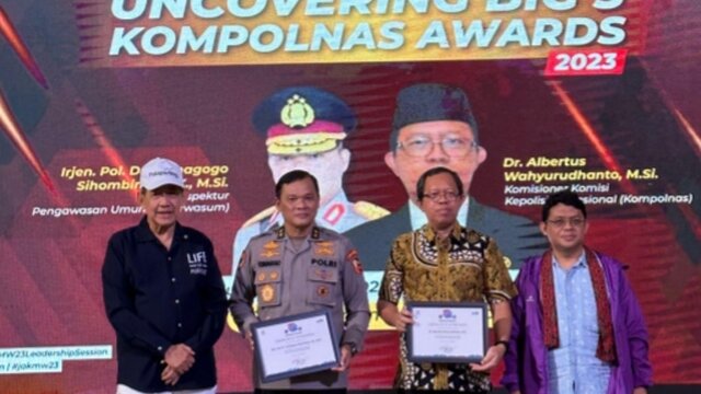 Mahfud MD Buka Sesi Uncovering Big 5 Kompolnas Award 2023