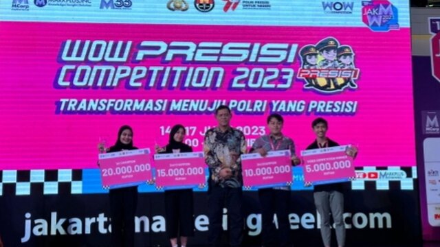 Inilah Pemenang WOW Presisi Competition, Lomba Studi Kasus HUMAS POLRI