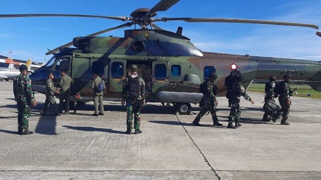 Faktor Cuaca, TNI Tunda Evakuasi Korban Pesawat Jatuh di Yalimo