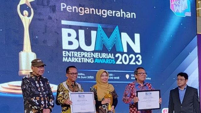 Inilah Pemenang BUMN & BUMD Entrepreneurial Marketing Awards 2023
