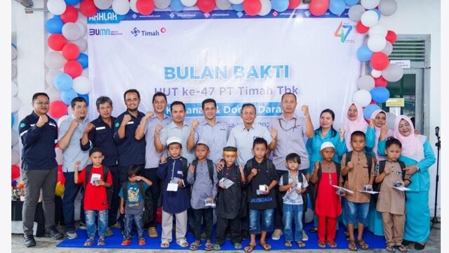 Ratusan Darah Terkumpul dan Hampir Seribu Anak Dikhitan Dalam Rangka HUT PT Timah ke-47