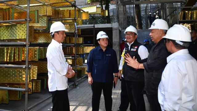 Jokowi Pastikan Pembangunan Istana di IKN Berjalan Sesuai Rencana