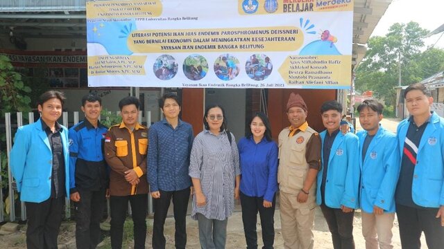 Upaya Domestikasi Ikan Endemik Asal Babel yang Terancam Punah