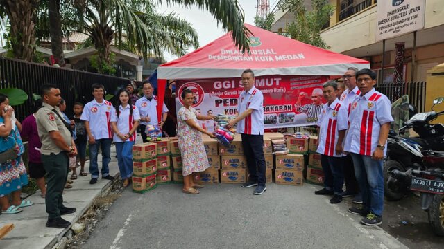 Komunitas Ganjar Garuda Indonesia Kembali Lakukan Bakti Sosial di Sumut