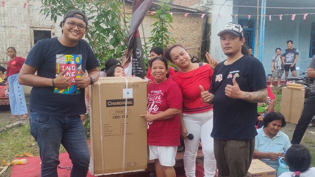 Sapo Balcom Maknai Hari Kemerdekaan dengan Lomba dan Berbagi Doorprize