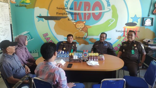 Sekretariat PJS Babel Didatangi Sejumlah Jaksa, Ini Tujuannya