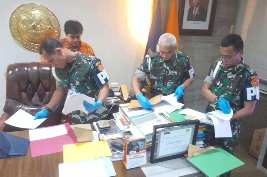 Penggeledahan Kantor Basarnas