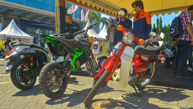 Inilah Tantangan Program Konversi Motor Listrik