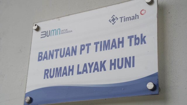 PT Timah Tbk Konsisten Bantu Masyarakat Miliki Rumah Tinggal Layak Huni