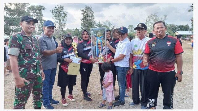Selama 12 Tahun, PT Timah Tbk Dukung Piala Bergilir Kasti Kecamatan Gantung