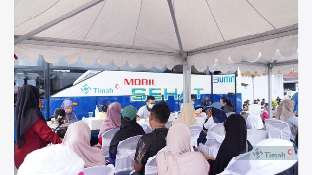 Mobil Sehat dan Program Kemunting, Upaya PT Timah Tbk Dekatkan Pelayanan Kesehatan Masyarakat