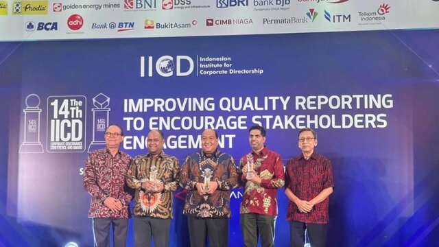 PT Timah Tbk Diganjar Penghargaan Bergengsi di The 14th IICD Corporate Governance Conference and Award