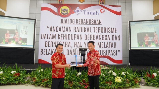 Tangkal Radikal dan Terorisme, PT Timah Tbk Bersama Densus 88 Gelar Dialog Kebangsaan