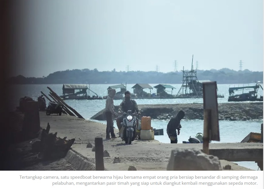 Cukong Timah Di Luar Bangka Barat Dalang Dibalik Skandal Penyelundupan Pasir Timah Tembelok