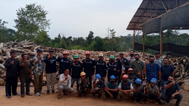 Pabrik Woodchip Co-Firing milik PT BEST Dalam Mewujudkan Green Energi di Pulau Bangka