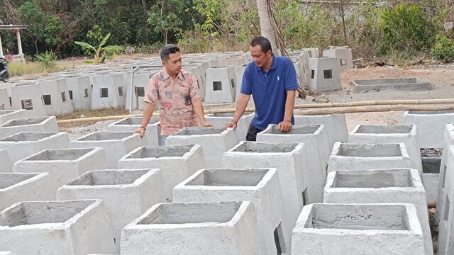 PT Timah Tbk dan Nelayan Kenanga Tingkatkan Hasil Tangkapan dengan Rumpon