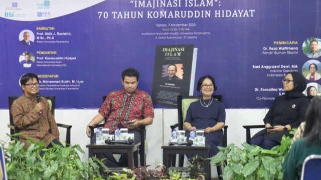 Bedah Buku “Imajinasi Islam: 70 Tahun Komaruddin Hidayat”