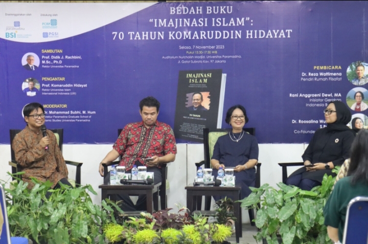 Bedah Buku “Imajinasi Islam: 70 Tahun Komaruddin Hidayat”